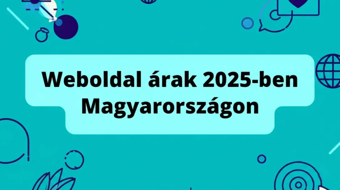 Weboldal árak 2025-ben Magyarországon